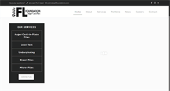 Desktop Screenshot of flfoundations.com