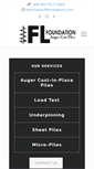 Mobile Screenshot of flfoundations.com